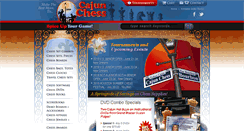 Desktop Screenshot of cajunchess.com